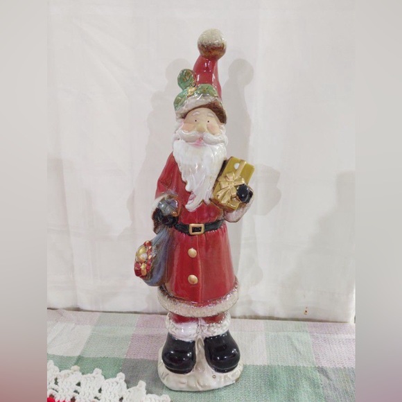 Other - Unique Vintage Ceramic Santa see pictures 18"